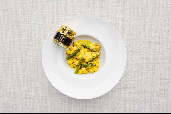 Cream of Asparagus with White Truffle 