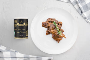 Porcini Mushroom and Black Truffle Sauce 